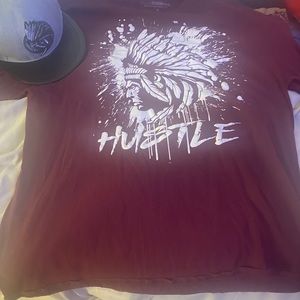 Hustle shirt and hat